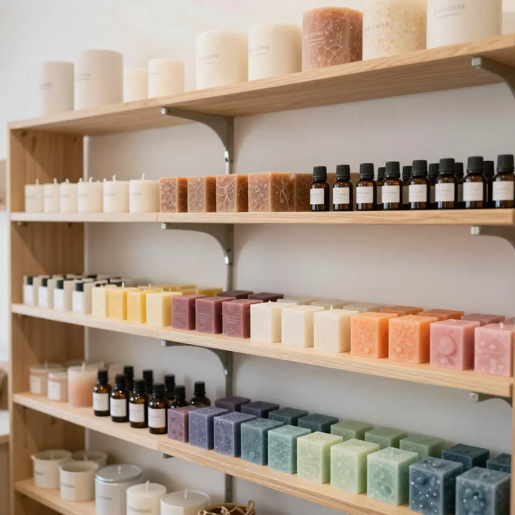 Our candle making studio in Oakville